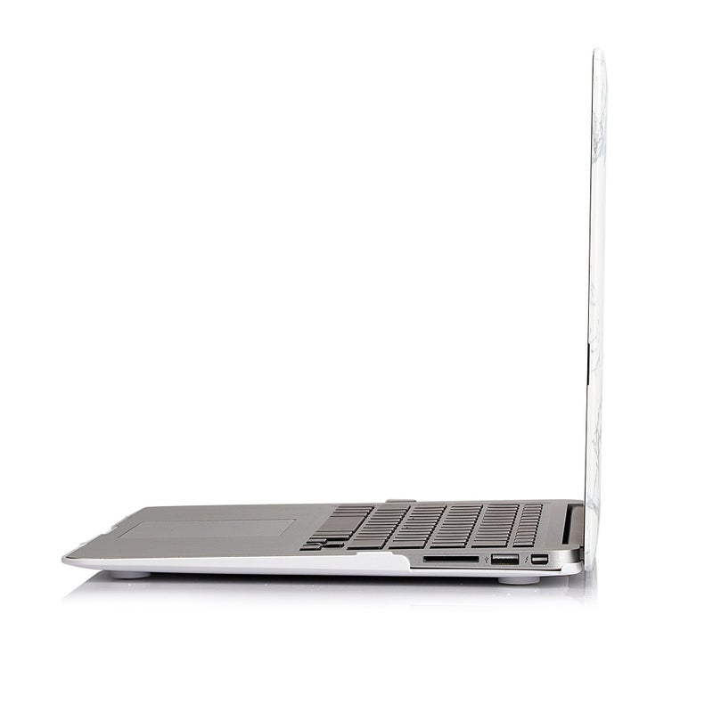 RUBAN Compatible with MacBook Air 11 Inch Case Model A1370 A1465, Soft Touch Plastic Hard Shell Case Bundle for Mac Air 11.6 (Marble) - Image 5